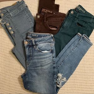 American Eagle Jean LOT size 6